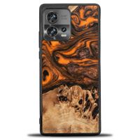 etui bewood unique - motorola edge 30 fusion - orange