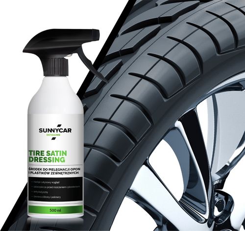 CZERNIDŁO DO OPON I PLASTIKÓW ZEWNĘTRZNYCH SUNNYCAR 500 ml na Arena.pl