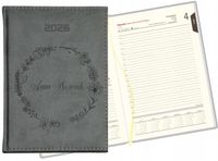 GRAWEROWANY KALENDARZ DZIENNY PREZENT A5 2026 Z IMIENIEM NAZWISKIEM