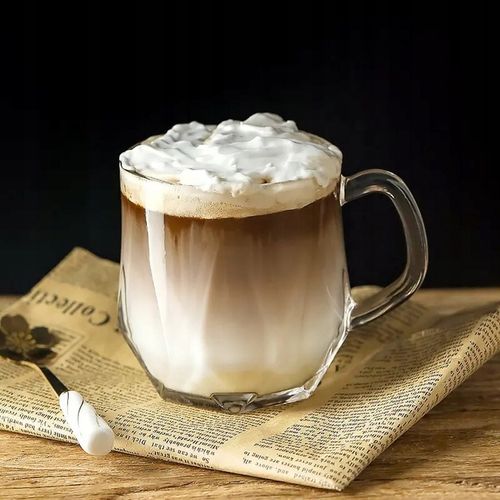 Szklanki do kawy herbaty LUXITO Maks 300ml Komplet szklanek kubków 6szt na Arena.pl