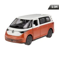 Model 1:34, VW ID BUZZ, biało - czerwony