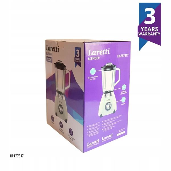 Wydajny blender stacjonarny LARETTI LR-FP7317 (Smeg, Ravanson, Miele) zdjęcie 3