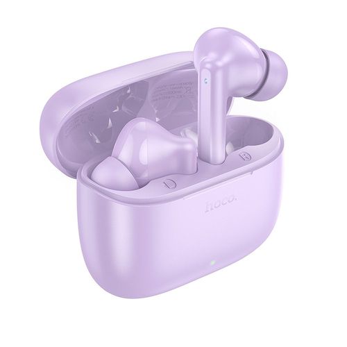 Słuchawki bezprzewodowe douszne Hoco TWS EQ2 fioletowe na Arena.pl