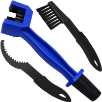 ZESTAW SZCZOTEK SZCZOTKA DO CZYSZCZENIA ŁAŃCUCHA ROWEROWEGO 3 SZTUKI