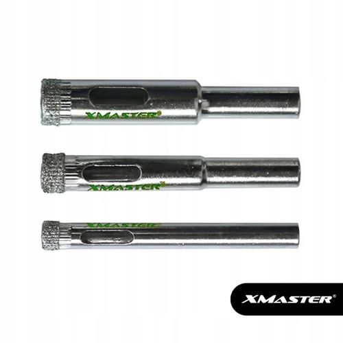 OTWORNICA DIAMENTOWA KORONKA DO PŁYTEK GLAZURY GRESU ZESTAW ⌀ 6-68mm na Arena.pl