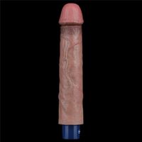 9" Real Softee Rechargeable Silicone Vibrating Dildo