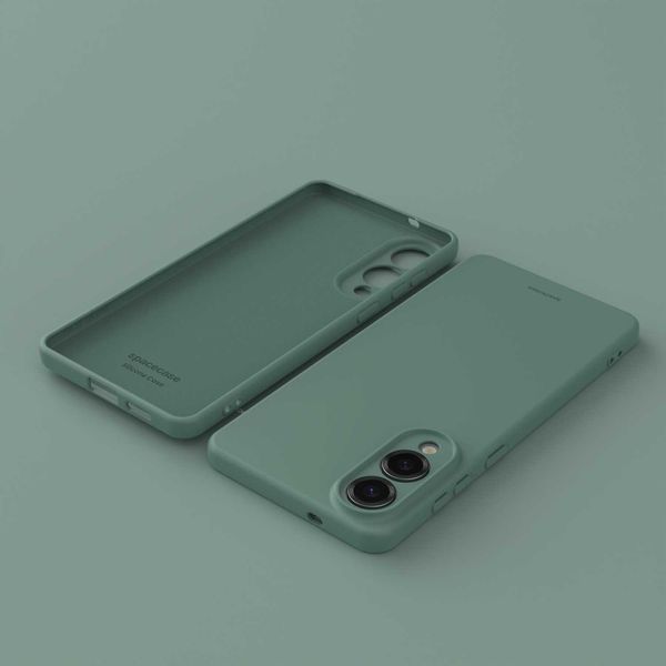 Spacecase Silicone Case 3.0 Galaxy S25 Edge Dark Green zdjęcie 3