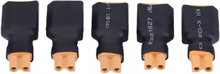 5 stk Adapter Plug Converter Bateria XT30 do XT60 zdjęcie 2
