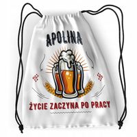 Plecak Dla Apoliny Sportowy Szkolny Worek Torba Z Nadrukiem Ze Zdjęciem