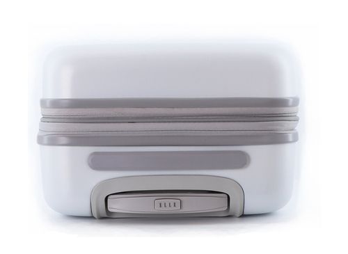 Walizka średnia ELLE Debossed biała na Arena.pl