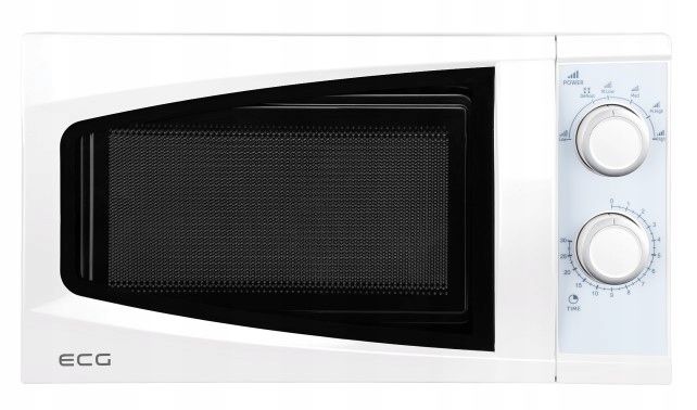 Biała Mikrofalówka 700W 20L minutnik zdjęcie 4