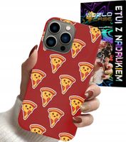 ETUI CASE DO IPHONE 16 PRO MAX - PIZZA DAMSKIE WZORY PĄCZKI PIANKI PLECKI