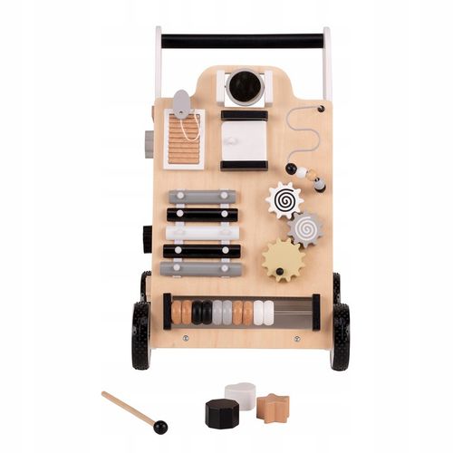 Drewniany chodzik interaktywny pchacz Dla Dzieci KiddyMoon WK-001 na Arena.pl