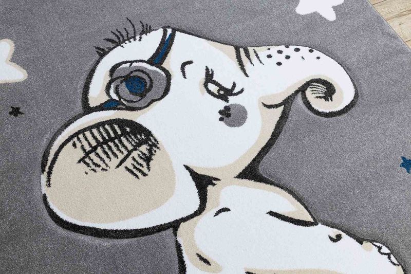 RUG/LU/TINIES/ELEPHANT/GREY/120x170 zdjęcie 3