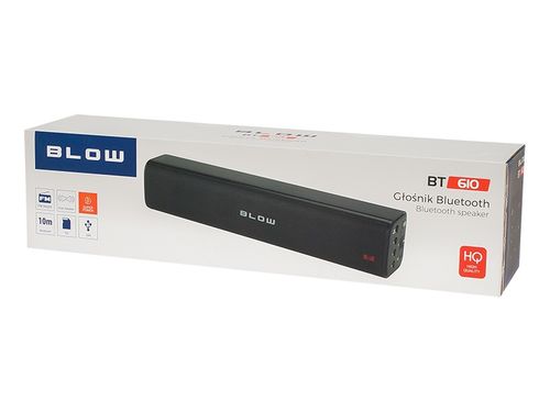 30-340  Głośnik Bluetooth BT610 czarny na Arena.pl