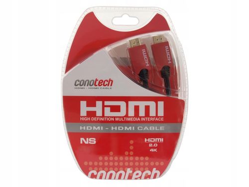 Kabel HDMI 2.0 Conotech NS-003B 3 m czarny na Arena.pl