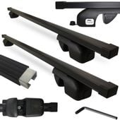 Uniwersalny bagażnik bazowy na relingi standardowe AMOS NOWY Belki Stalowe 140cm