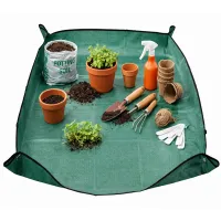 Mata 116x116cm plandeka do przesadzania roślin rozsad kwiatów ogrodowa