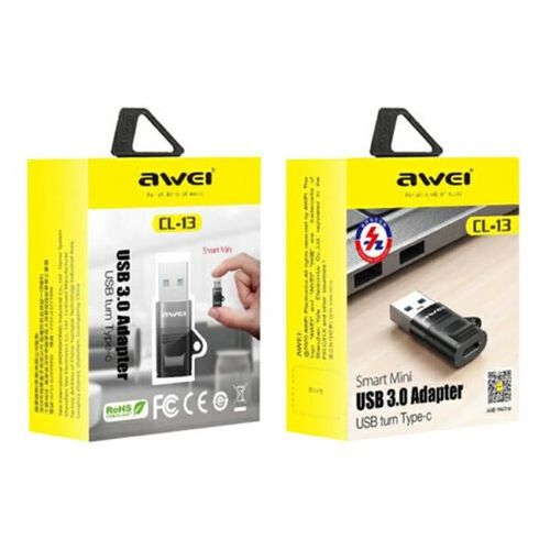 awei adapter cl-13 usb-c/usb-aczarny/black na Arena.pl