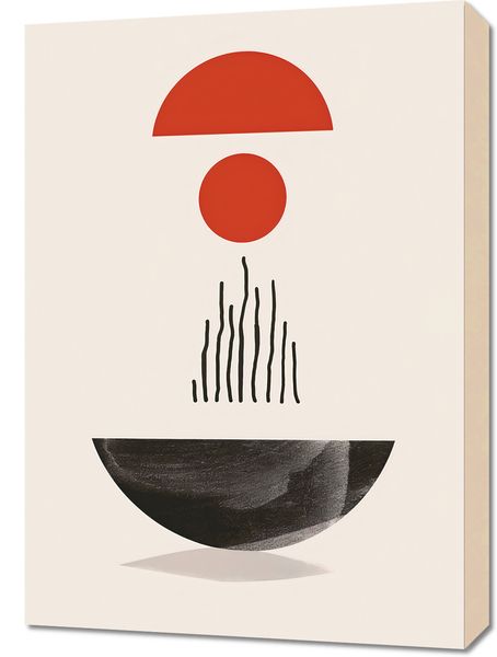 Obraz 50x70cm Półokrągła Forma zdjęcie 1