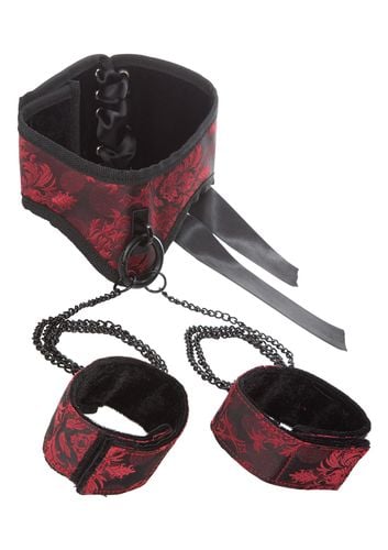 kajdanki-scandal posture collar with cuffs na Arena.pl