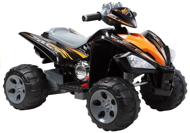 Quad na Akumulator Duże Koła Czarny zdjęcie 1