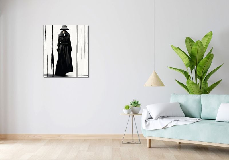 Obraz 60x70cm Mroczna Taina zdjęcie 2