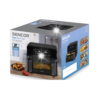 Frytkownica Beztłuszczowa Sencor SFR 9650 Frytownica AIR FRYER 2 Komory 9L