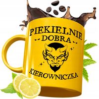 Złoty Kubek Premium Dla Kierowniczki Prezent Z Nadrukiem Ze Zdjęciem