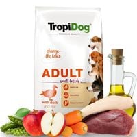 Tropidog Small Mini Duck 8kg Adult Kaczka dla psów małych ras