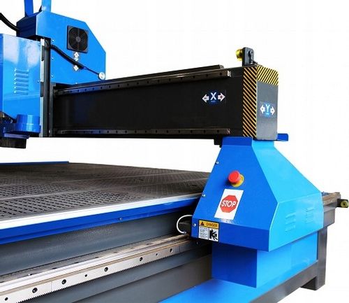 Frezarka CNC 1530 STANDARD Ploter 6kW pompa Becker bariery ochronne 15 na Arena.pl