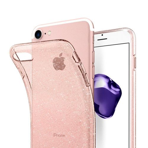 SPIGEN LIQUID CRYSTAL IPHONE 7/8 GLITTER ROSE QUARTZ na Arena.pl