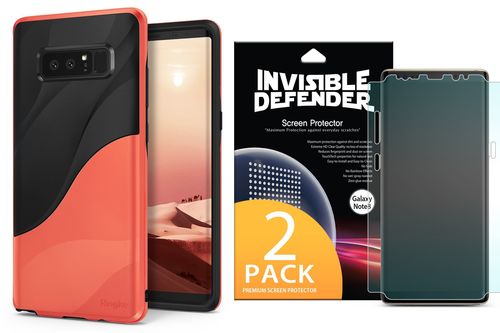 ETUI RINGKE WAVE GALAXY NOTE 8 + FOLIA CAŁY EKRAN na Arena.pl