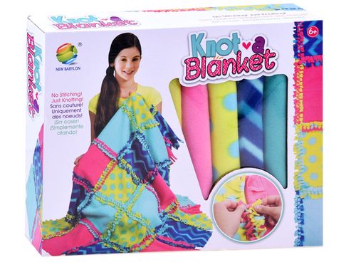 Zrób sam KOLOROWY KOCYK patchwork ZA2579 na Arena.pl