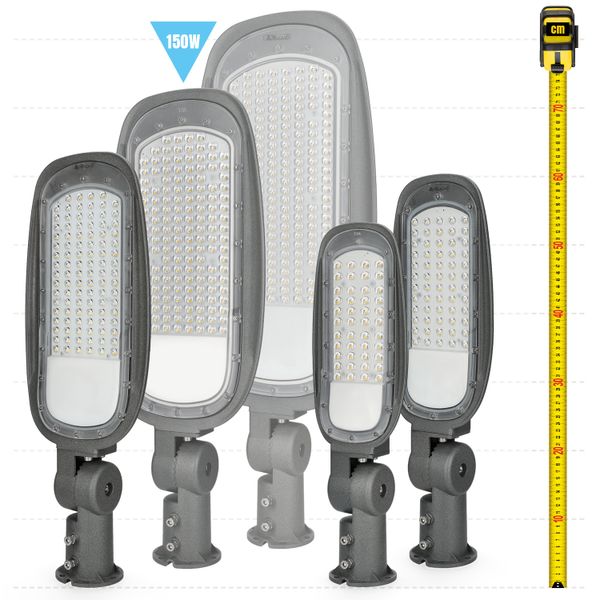 Lampa Uliczna Latarnia Oprawa Drogowa LED 150W MOCNA do oświetlenia dróg zdjęcie 7