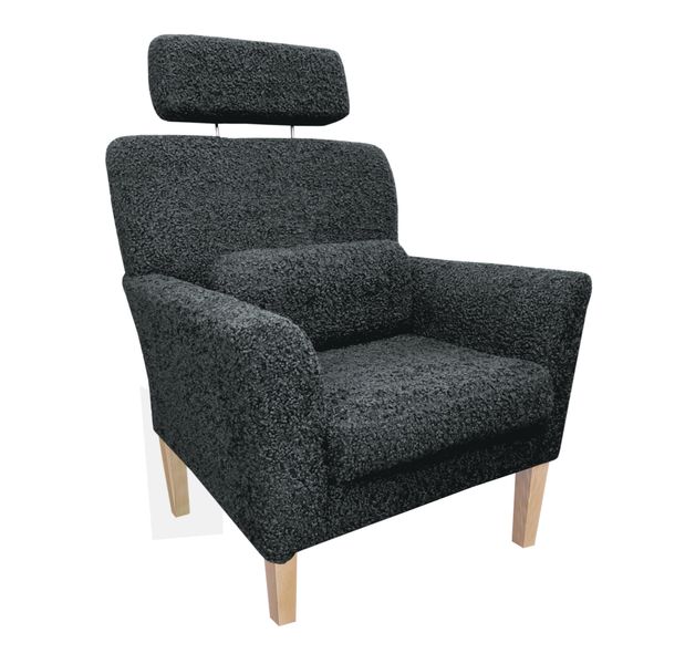 Fotel DENVER nogi buk Rolf7 zdjęcie 1