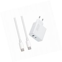 Szybka ładowarka 45W z kablem 1m 2 wejścia do Xiaomi Black Shark 4 5G