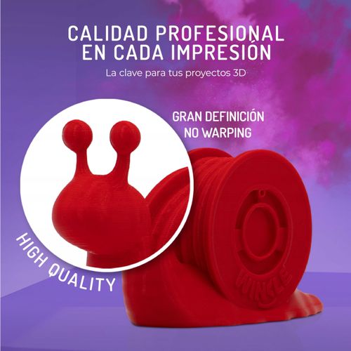 Winkle Filament PLA HD Devil Red czerwony 1.75mm na Arena.pl