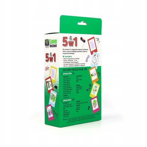 ZESTAW 5w1 Akcesoria do FUJI INSTAX Mini 12 11 40 8 7s EVO LiPlay Link 2 SE na Arena.pl