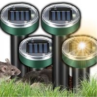 ZESTAW 4X SOLARNY ODSTRASZACZ KRETÓW NORNICE KRETY NAJMOCNIEJSZY