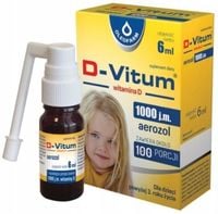 D-Vitum witamina D 1000 w aerozolu w oleju MCT 6ml