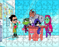 Puzzle Młodzi Tytani