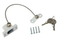 Zabezpieczenie Okna Ogranicznik Okienny Blokada na Klucz Przed Dziećmi