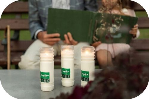 Wkłady Parafinowe do Zniczy Bolsius RP7 białe 148 godzin palenia - 15 sztuk na Arena.pl