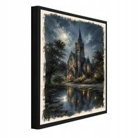 Obraz W Ramie Na Płótnie Do Sypialni Salonu Katedra 80x120