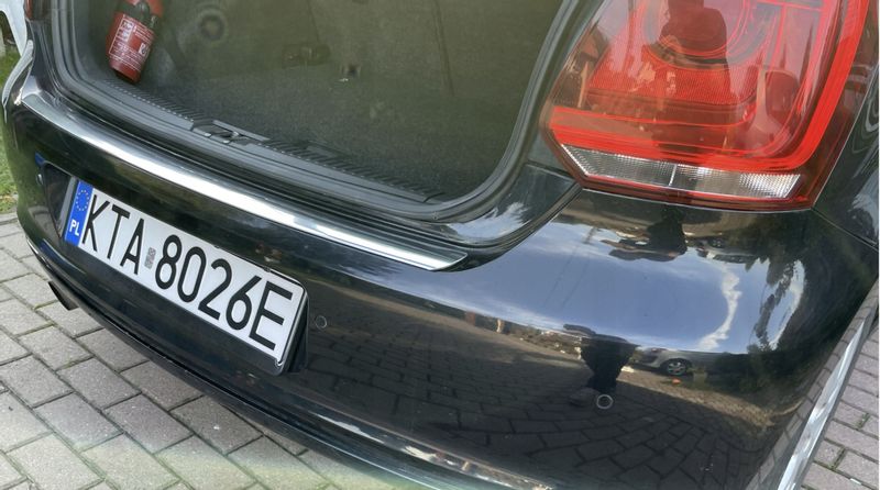 Toyota Previa XR40 XR30 - Listwa Ochronna Chrom Chromowana na Zderzak tyl zdjęcie 3