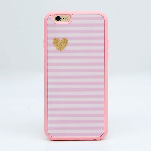 ETUI Case Obudowa iPhone 7 8 Paski Serce Mirror na Arena.pl