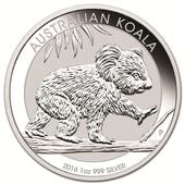 Koala 1 uncja Srebra 2016