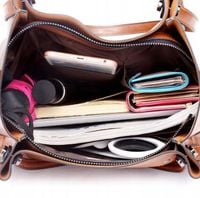 TOREBKA DAMSKA NA RAMIĘ SKÓRZANA TORBA CZARNY DO RĘKI SHOPPER PASEK