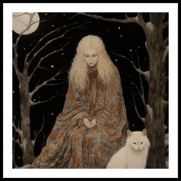 Plakat 50x50cm Stróżka Leśna zdjęcie 3